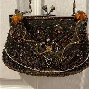 Sparkly Vintage Beaded Cocktail Purse